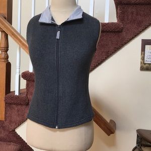 Gray vest